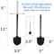 Blue Donuts Toilet Brush and Plunger Set Toilet Plunger Toilet Brush Combo Chrome BD3908036 - alternate 2